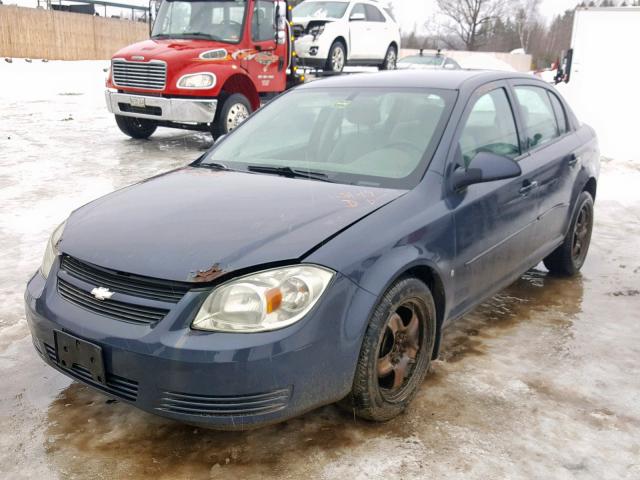 1G1AL58F487302047 - 2008 CHEVROLET COBALT LT BLUE photo 2