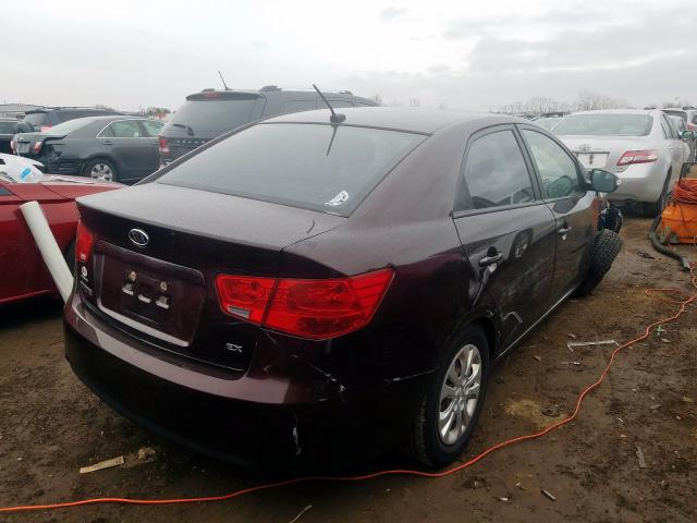 KNAFU4A27A5178835 - 2010 KIA FORTE EX  photo 4