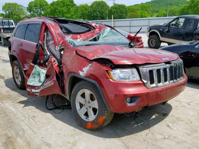 1C4RJFAG4CC267793 - 2012 JEEP GRAND CHER MAROON photo 9