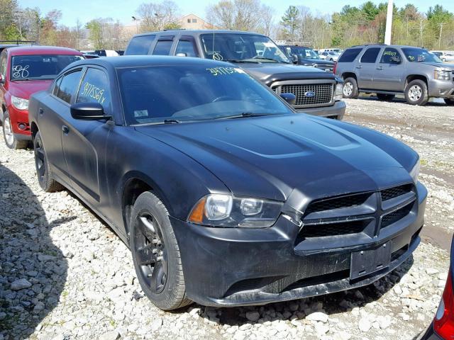 2B3CL1CT6BH578331 - 2011 DODGE CHARGER PO BLACK photo 1