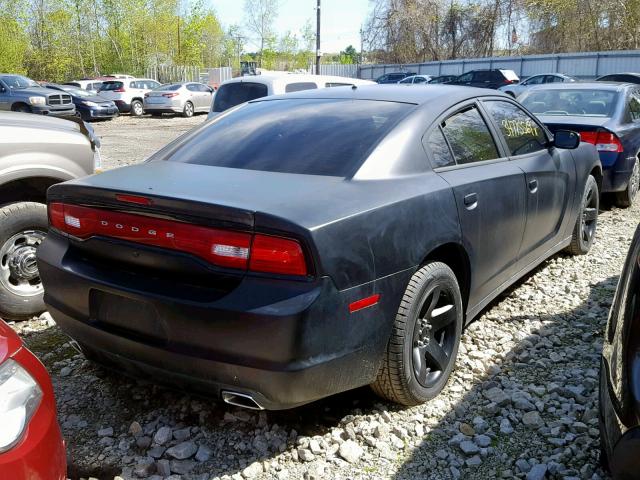 2B3CL1CT6BH578331 - 2011 DODGE CHARGER PO BLACK photo 4