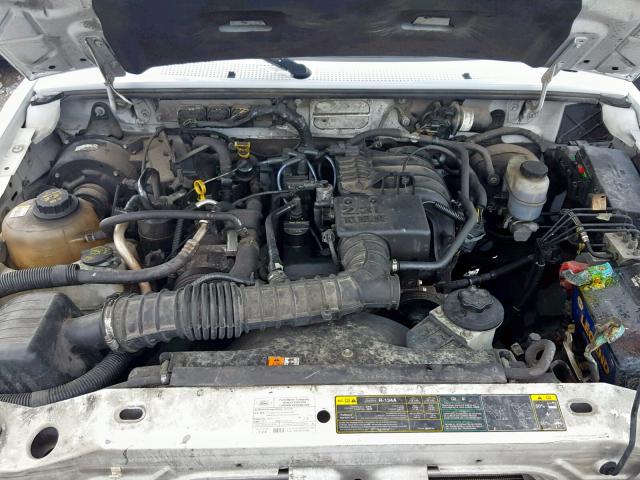 1FTKR1AD0APA41467 - 2010 FORD RANGER WHITE photo 7