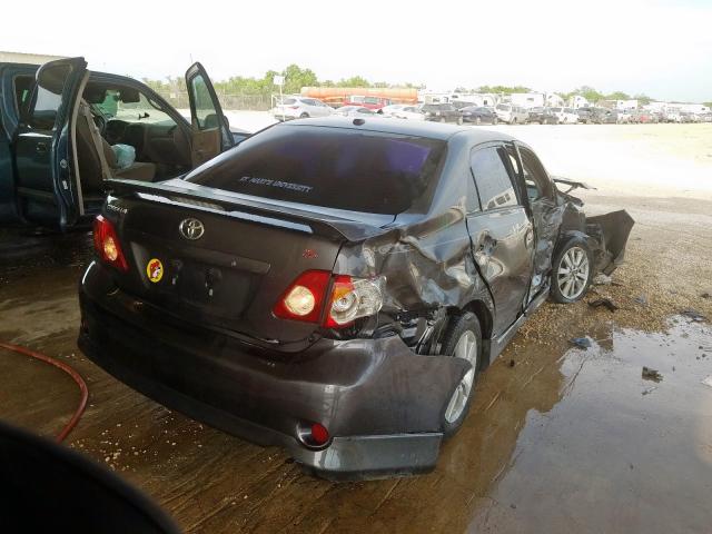 1NXBU40E09Z121886 - 2009 TOYOTA COROLLA BASE  photo 4