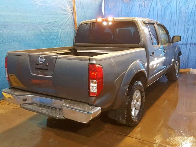 1N6AD07WX9C426838 - 2009 NISSAN FRONTIER C GRAY photo 4