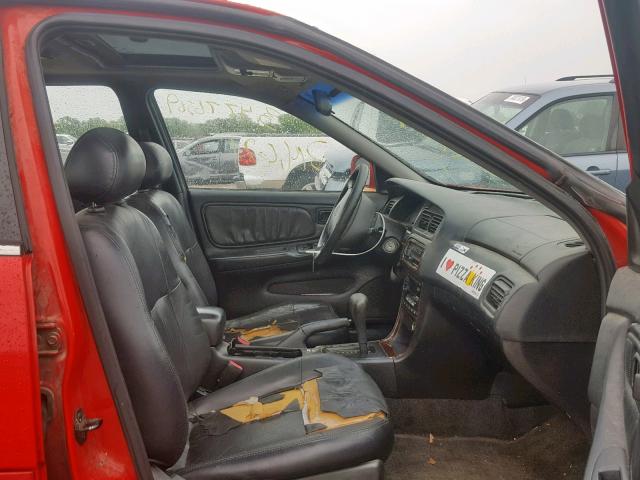 1N4DL01D3XC237462 - 1999 NISSAN ALTIMA XE RED photo 5