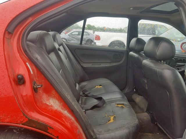 1N4DL01D3XC237462 - 1999 NISSAN ALTIMA XE RED photo 6