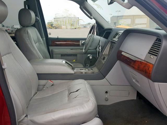 5LMFU27526LJ28686 - 2006 LINCOLN NAVIGATOR Bordeaux photo 5