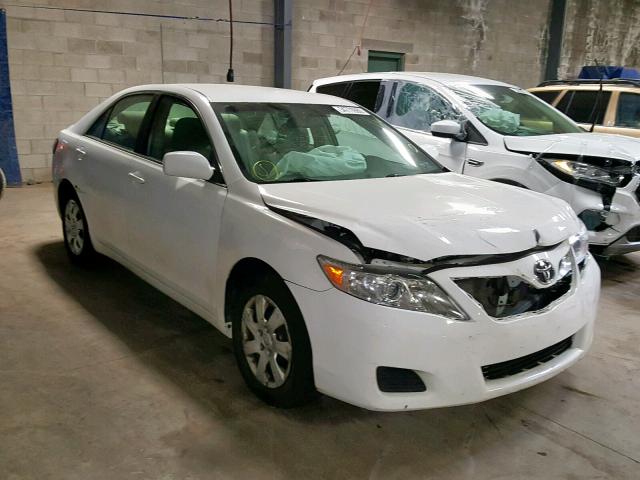 4T4BF3EK9BR182121 - 2011 TOYOTA CAMRY BASE WHITE photo 1
