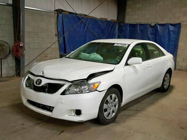 4T4BF3EK9BR182121 - 2011 TOYOTA CAMRY BASE WHITE photo 2