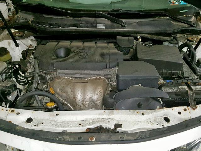 4T4BF3EK9BR182121 - 2011 TOYOTA CAMRY BASE WHITE photo 7