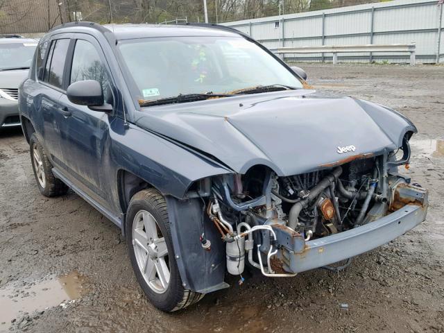 1J8FT47W87D189978 - 2007 JEEP COMPASS BLUE photo 1