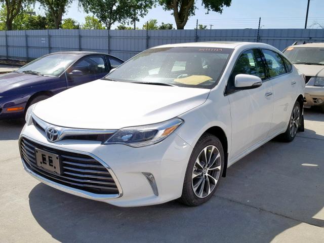 4T1BK1EB2GU239034 - 2016 TOYOTA AVALON XLE WHITE photo 2