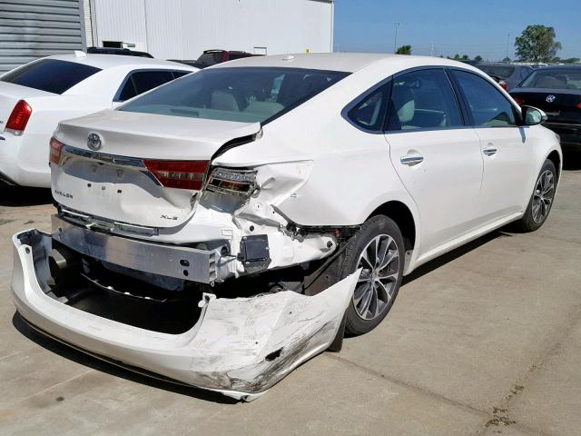 4T1BK1EB2GU239034 - 2016 TOYOTA AVALON XLE WHITE photo 4