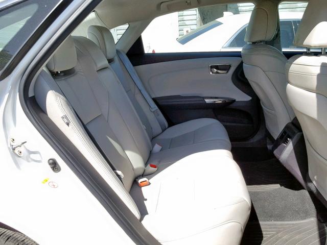 4T1BK1EB2GU239034 - 2016 TOYOTA AVALON XLE WHITE photo 6