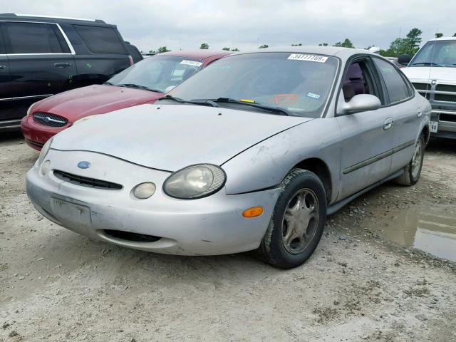 1FALP52U3VG315157 - 1997 FORD TAURUS GL GRAY photo 2