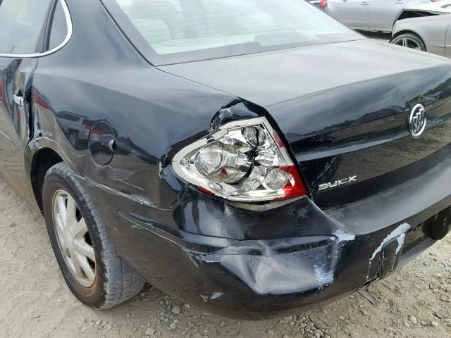 2G4WC582861248901 - 2006 BUICK LACROSSE C BLACK photo 9