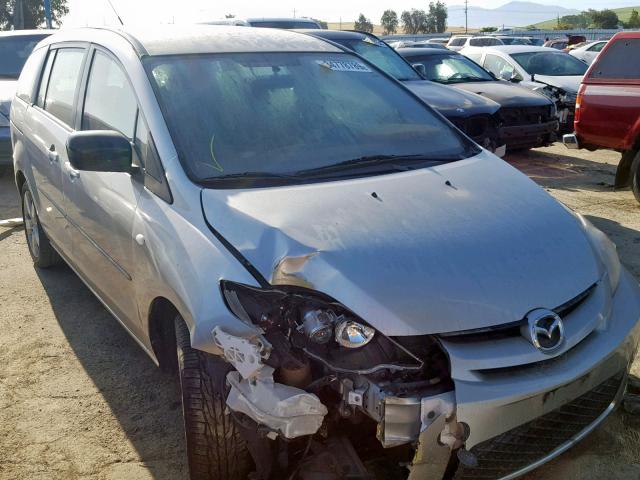 JM1CR29L470153566 - 2007 MAZDA 5 SILVER photo 1