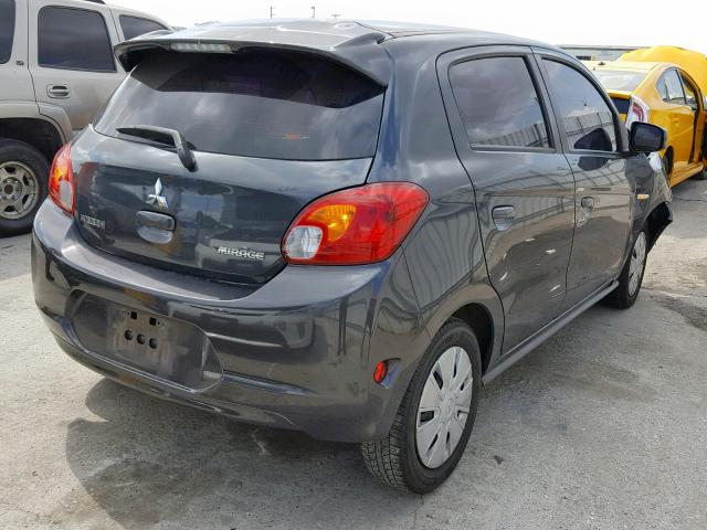 ML32A3HJ2EH025434 - 2014 MITSUBISHI MIRAGE DE CHARCOAL photo 4