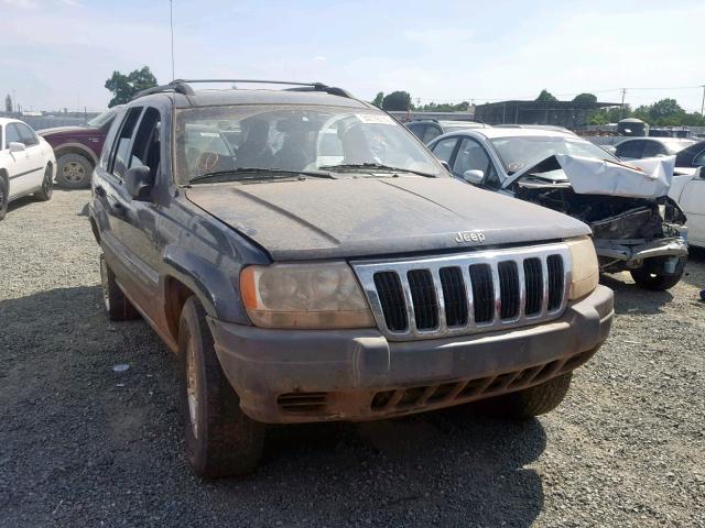 1J4GW48S62C221639 - 2002 JEEP GRAND CHER BLUE photo 1