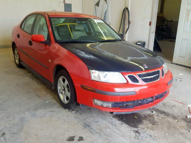 YS3FB45S441056103 - 2004 SAAB 9-3 LINEAR RED photo 1