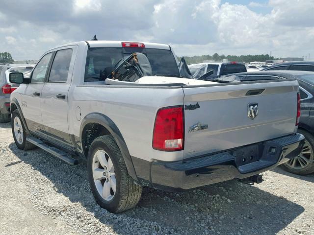 1C6RR6LG5FS630822 - 2015 RAM 1500 SLT SILVER photo 3