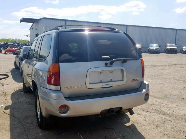 1GKDT13S872213468 - 2007 GMC ENVOY SILVER photo 3