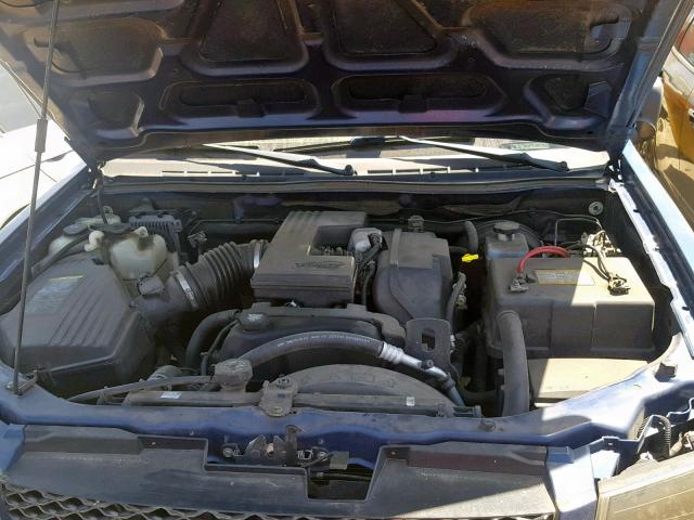 1GCCS136668194461 - 2006 CHEVROLET COLORADO BLUE photo 7