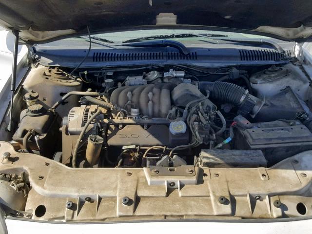 1FALP52U6TG277193 - 1996 FORD TAURUS GL WHITE photo 7