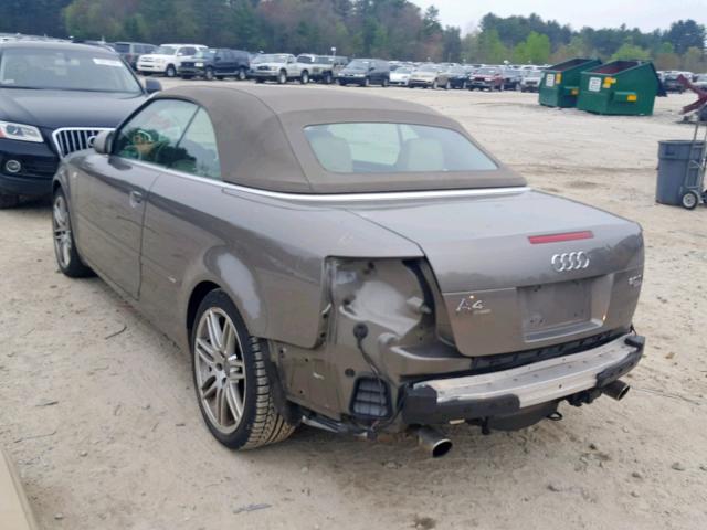 WAUDF48H79K009424 - 2009 AUDI A4 2.0T CA GOLD photo 3