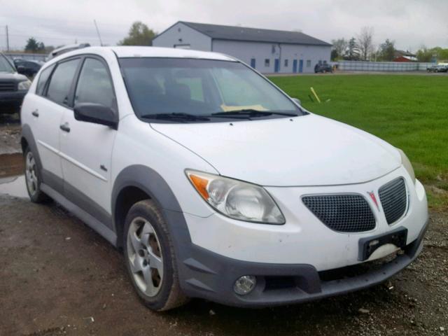 5Y2SL65857Z403768 - 2007 PONTIAC VIBE WHITE photo 1