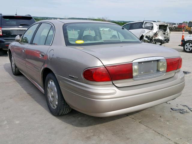 1G4HP54K9Y4268567 - 2000 BUICK LESABRE CU TAN photo 3