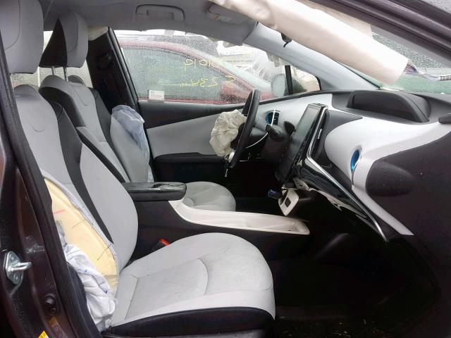 JTDKARFP9J3073205 - 2018 TOYOTA PRIUS PRIM 灰色 照片 5