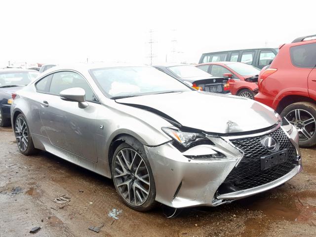 JTHSM5BC4H5003031 - 2017 LEXUS RC 300 SILVER photo 1