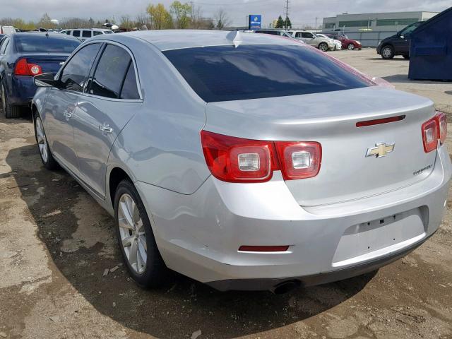 1G11H5SA8DF295621 - 2013 CHEVROLET MALIBU LTZ 银色 照片 3