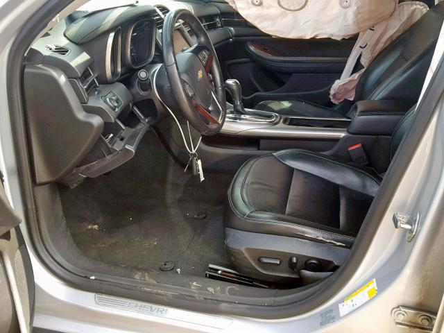 1G11H5SA8DF295621 - 2013 CHEVROLET MALIBU LTZ 银色 照片 5