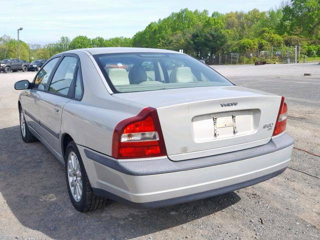 YV1TS94D811153773 - 2001 VOLVO S80 SILVER photo 3