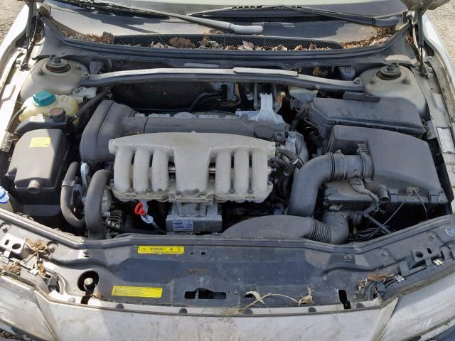 YV1TS94D811153773 - 2001 VOLVO S80 SILVER photo 7