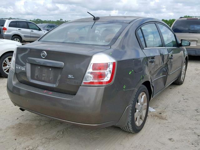 3N1AB61E18L662344 - 2008 NISSAN SENTRA 2.0 BROWN photo 4