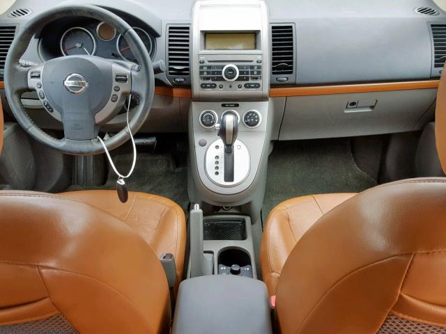 3N1AB61E18L662344 - 2008 NISSAN SENTRA 2.0 BROWN photo 9