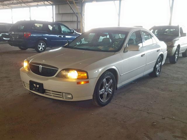 1LNHM87A42Y706487 - 2002 LINCOLN LS WHITE photo 2