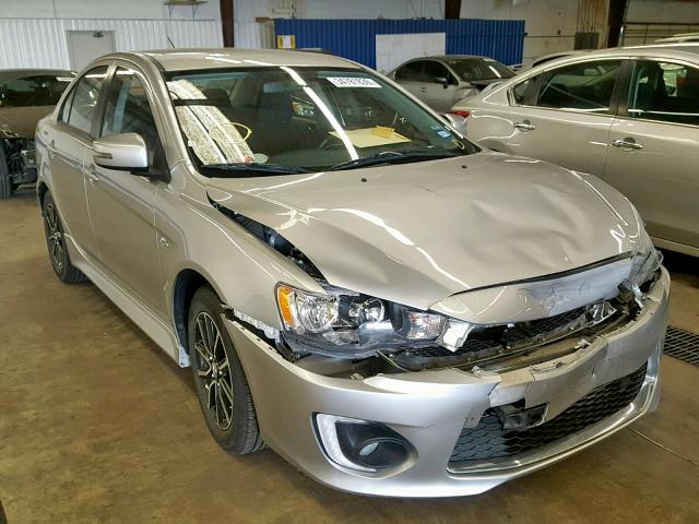 JA32U2FU6HU007928 - 2017 MITSUBISHI LANCER ES SILVER photo 1