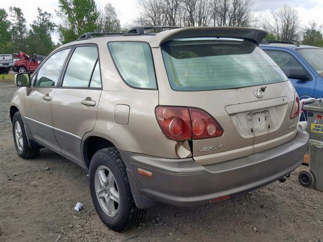 JT6HF10U9Y0104029 - 2000 LEXUS RX 300 TAN photo 3