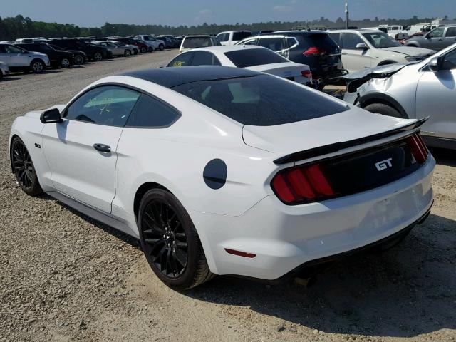 1FA6P8CF8H5291548 - 2017 FORD MUSTANG GT WHITE photo 3