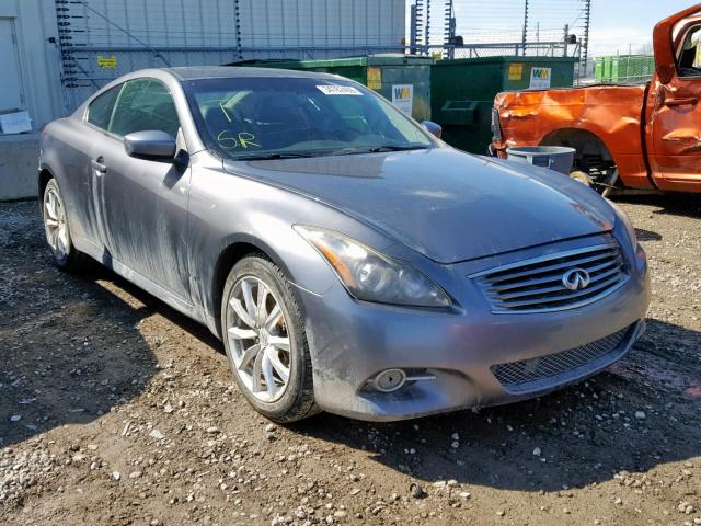 JN1CV6EL1BM262032 - 2011 INFINITI G37 GRAY photo 1