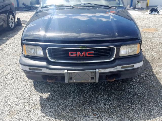 1GKDT13W2V2572430 - 1997 GMC JIMMY BLACK photo 7