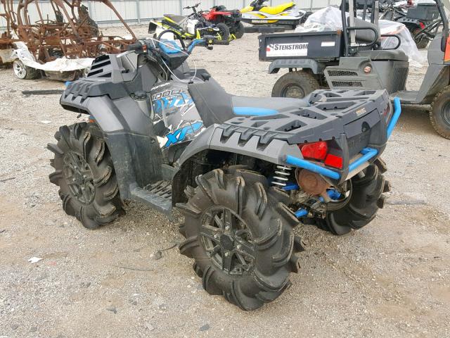 4XASXM956HB134514 - 2017 POLARIS SPORTSMAN BLUE photo 3