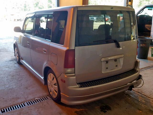 JTLKT334X64042066 - 2006 TOYOTA SCION XB 银色 照片 3