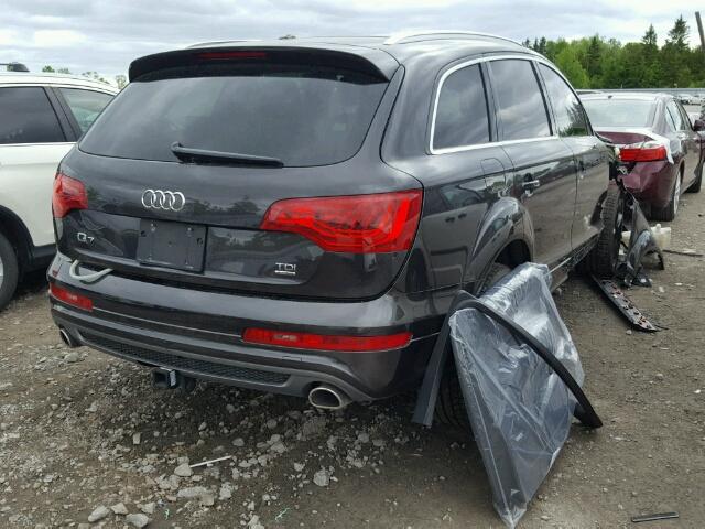 WA1WMCFEXFD020867 - 2015 AUDI Q7 TDI GRAY photo 4