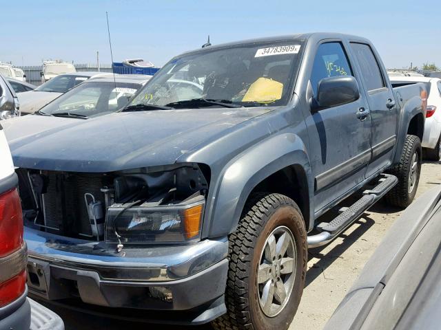 1GTH6MFE3B8124943 - 2011 GMC CANYON SLE GRAY photo 2