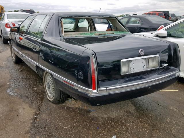 1G6KD52B5SU263124 - 1995 CADILLAC DEVILLE BLACK photo 3